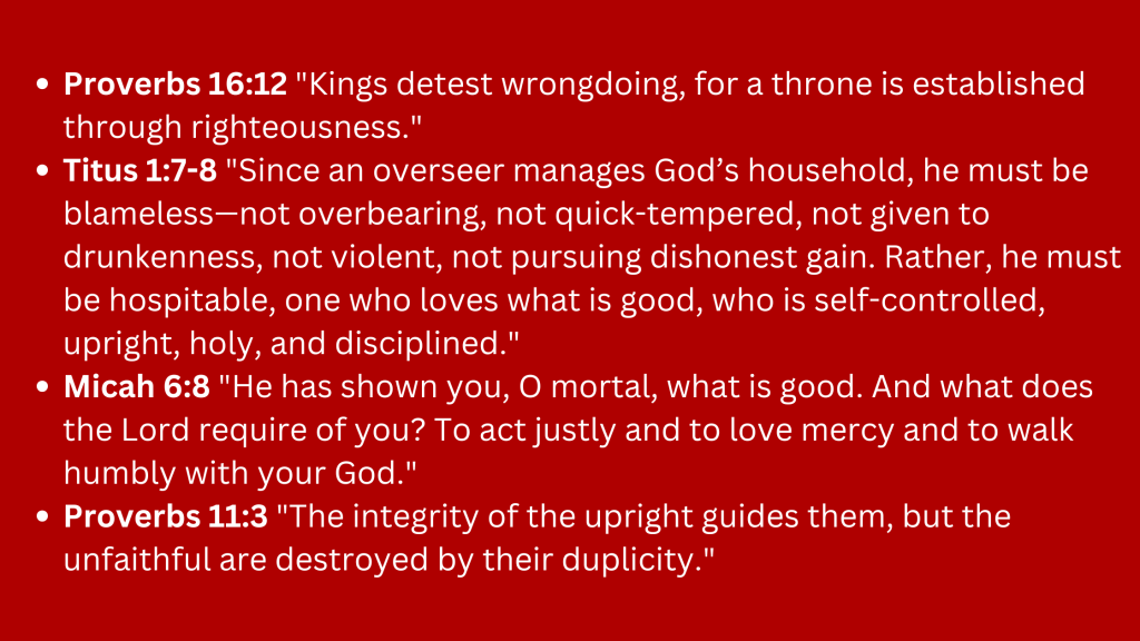 faith-based leadership